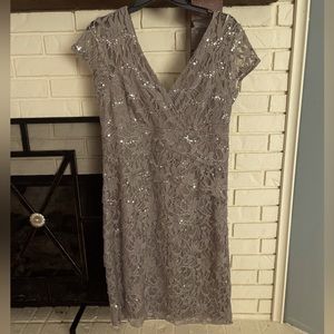 Scarlett Lace Layered Cocktail Dress  Size 14